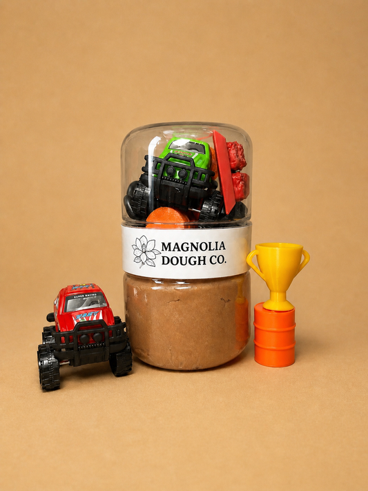 Monster Truck Sensory Jar
