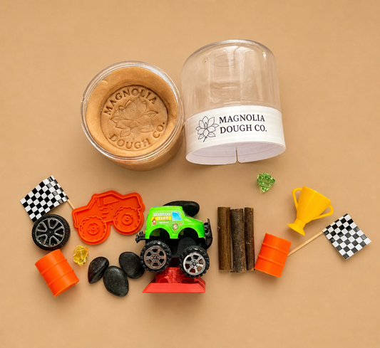 Monster Truck Sensory Jar